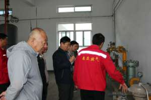 拜泉县相关领导考察杏运注册登录站_杏运（中国）燃气
